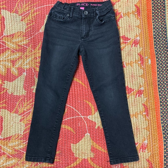 childrens black jeans